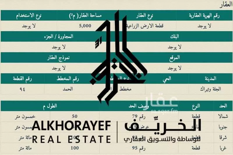 أرض للبيع في حي مخطط رقم 0941, مدينة الجلة, منطقة الرياض 1 صورة