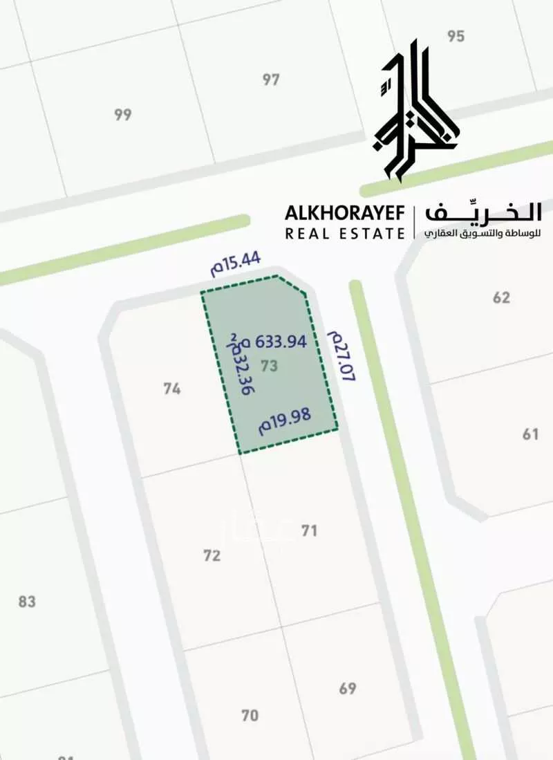 أرض للبيع في مدينة الجلة, منطقة الرياض 1 صورة