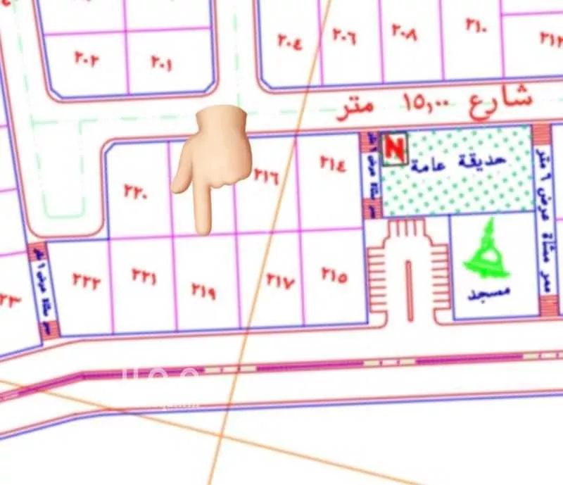 أرض للبيع في حي الرحبة, مدينة امارة منطقة مكة المكرمة - الطائف, منطقة مكة المكرمة 1 صورة
