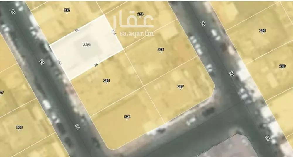 أرض للبيع في شارع 20ب, حي غرناطة, مدينة الدمام, المنطقة الشرقية 1 صورة