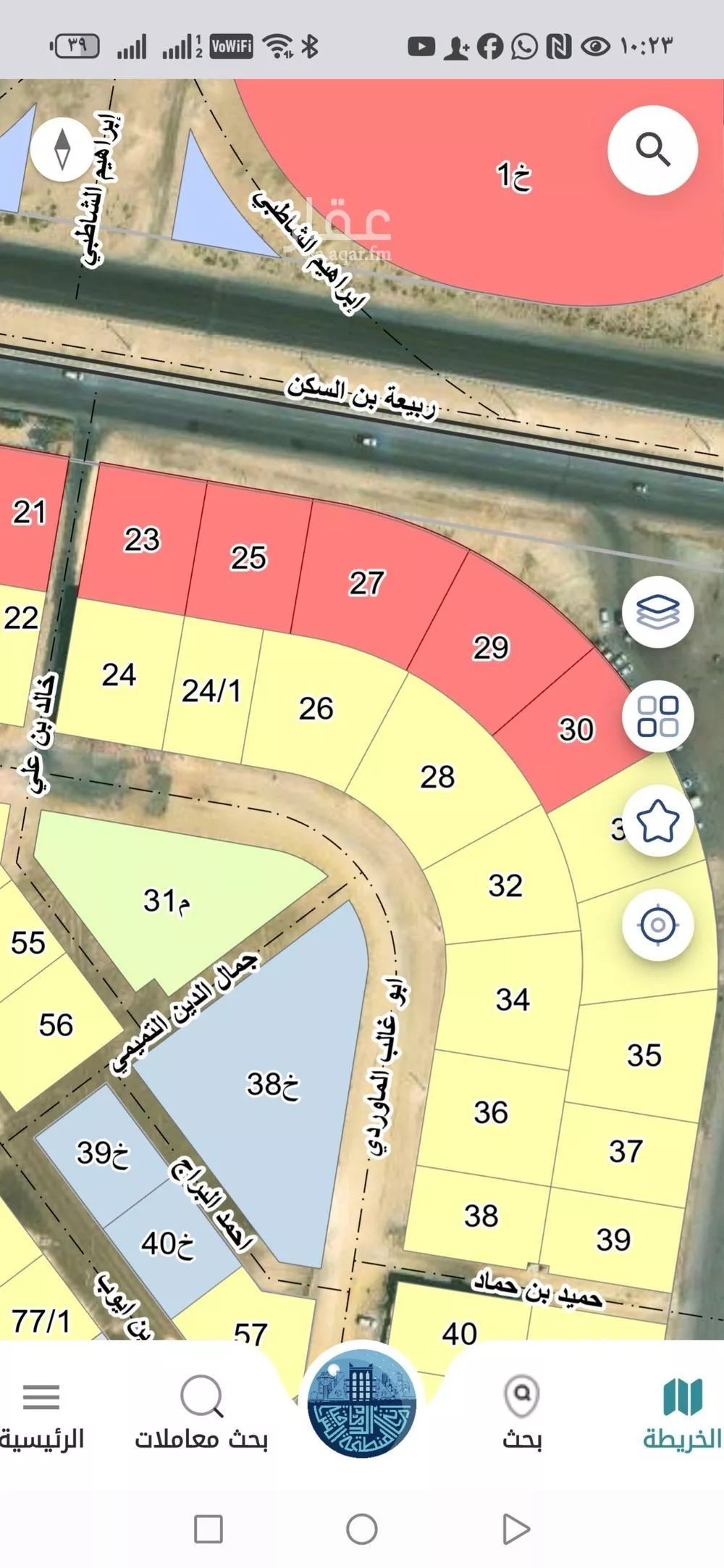 أرض للبيع في شارع محمد بن سعادة, حي الكوثر, مدينة الخبر, المنطقة الشرقية 1 صورة