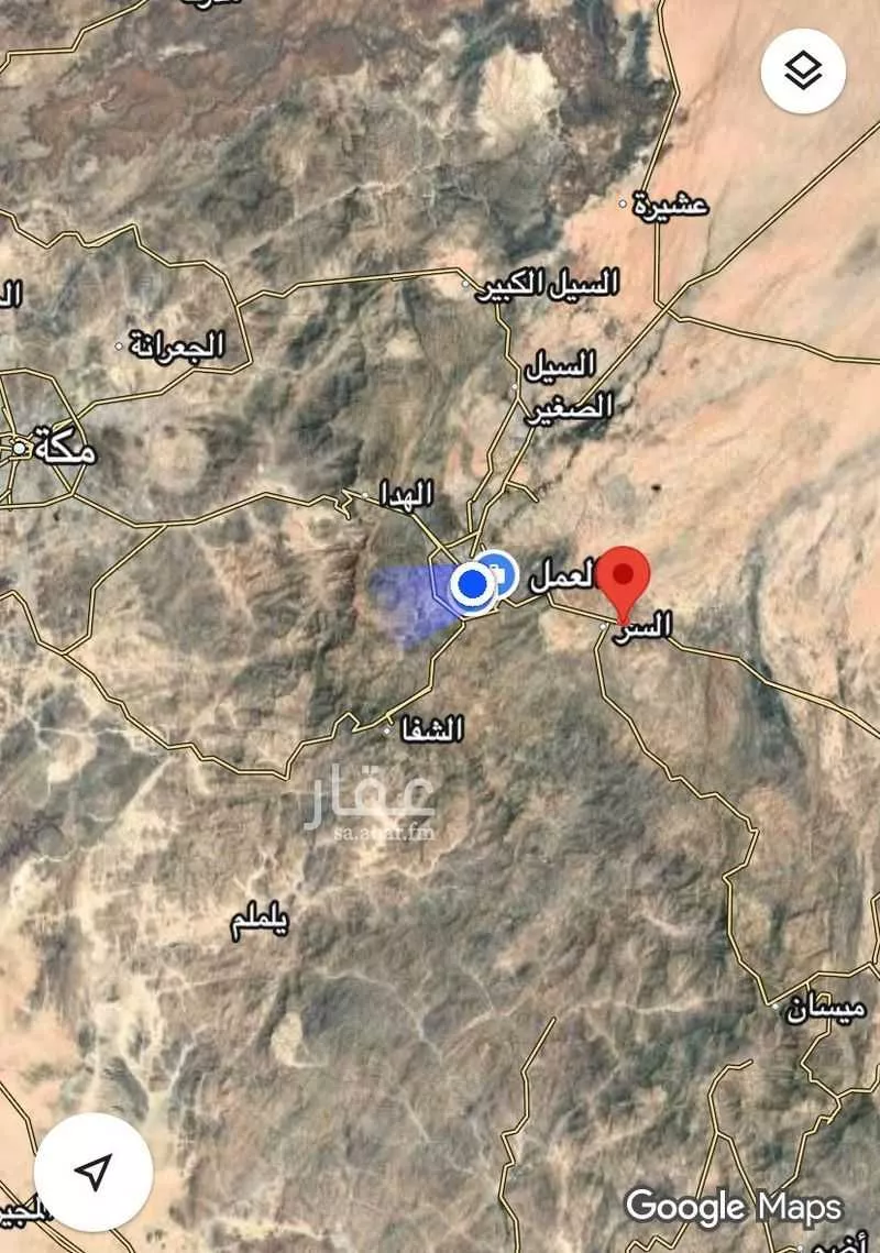 أرض للبيع في شارع المهاجر ابن امية ، حي ج36 ، الطائف ، الطائف 1 صورة