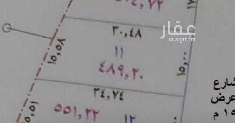 أرض للبيع في شارع الحمر 170 ، حي الشفق ، بريدة ، بريدة 1 صورة