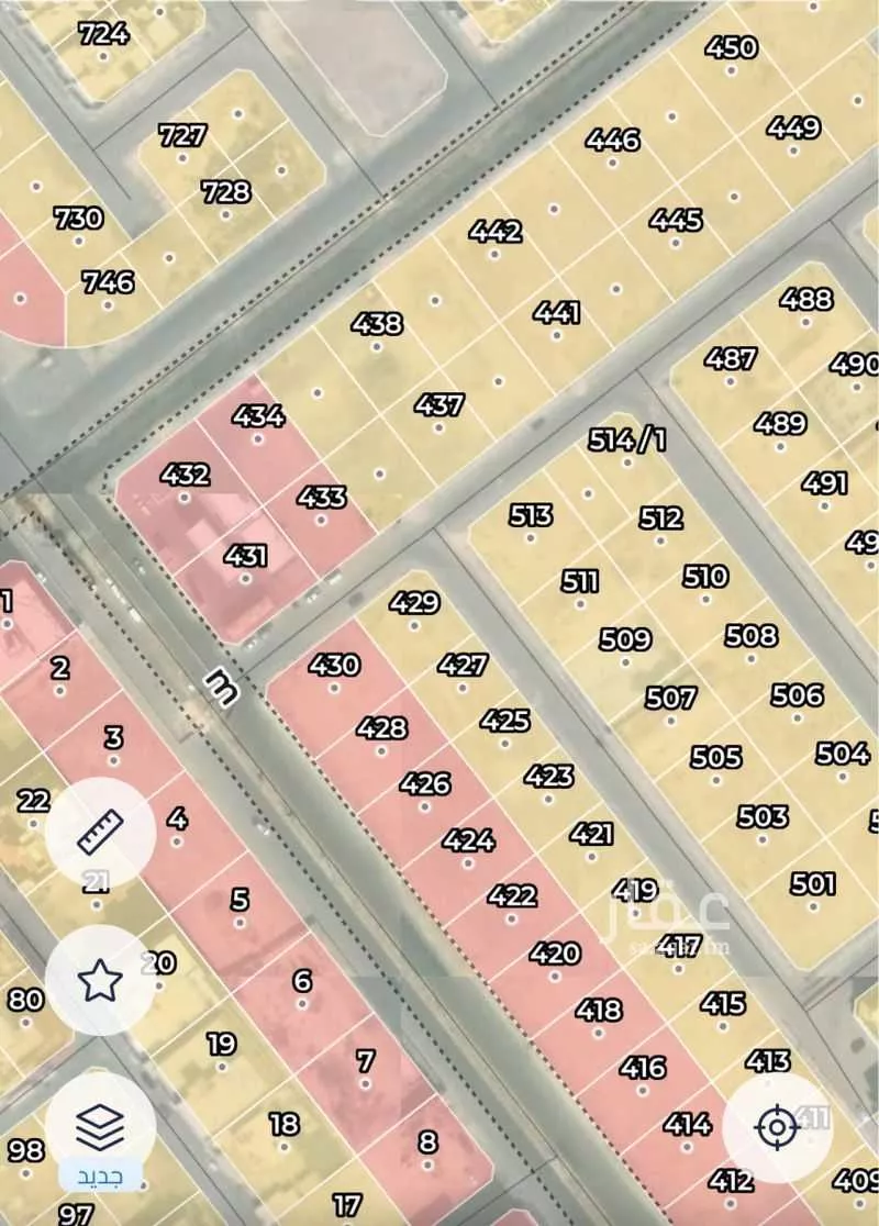 أرض للبيع في شارع أبي الحسن الأنباري, حي الشراع, مدينة جدة, منطقة مكة المكرمة 1 صورة