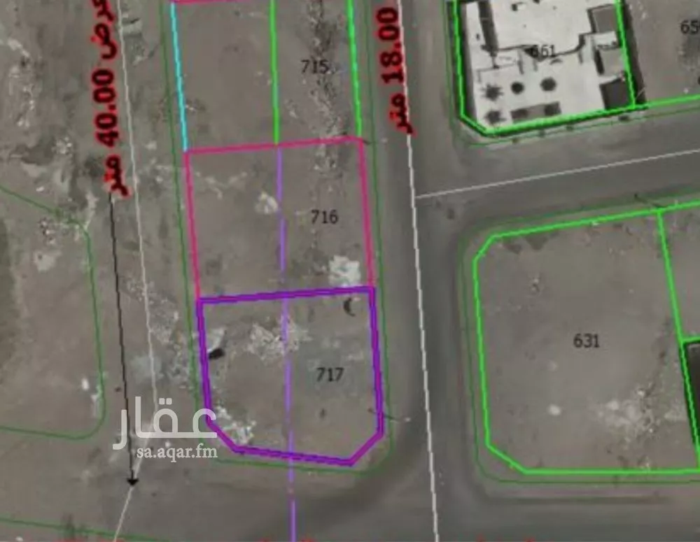 أرض للبيع في شارع معين الدين ابو بكر, حي طيبة, مدينة المدينه المنوره, منطقة المدينة المنورة 1 صورة
