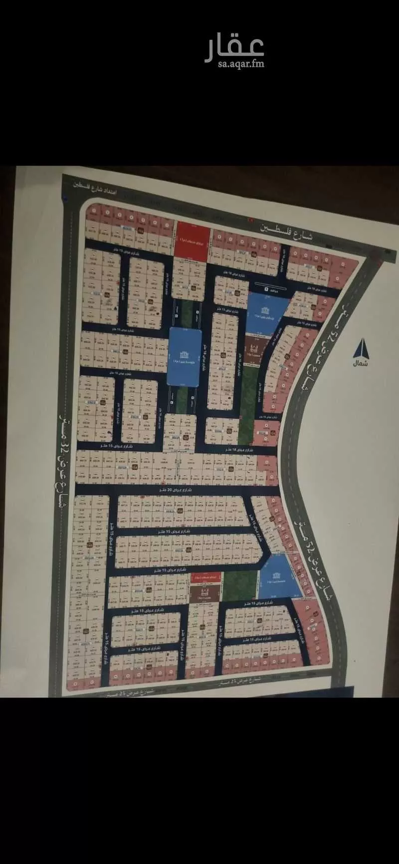 أرض للبيع في شارع جندب ابن خالد ابن سفيان, حي مريخ, مدينة جدة, منطقة مكة المكرمة 1 صورة