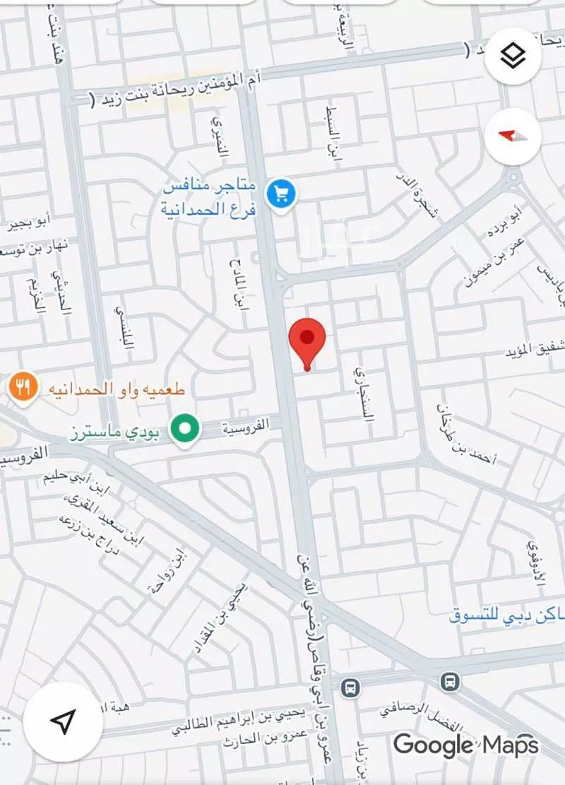 أرض للبيع في شارع عبدالعزيز الجنائي, حي الصالحية, مدينة جدة, منطقة مكة المكرمة 1 صورة