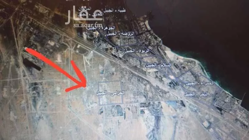 أرض للبيع في حي الخزامى, مدينة الجبيل, المنطقة الشرقية 1 صورة