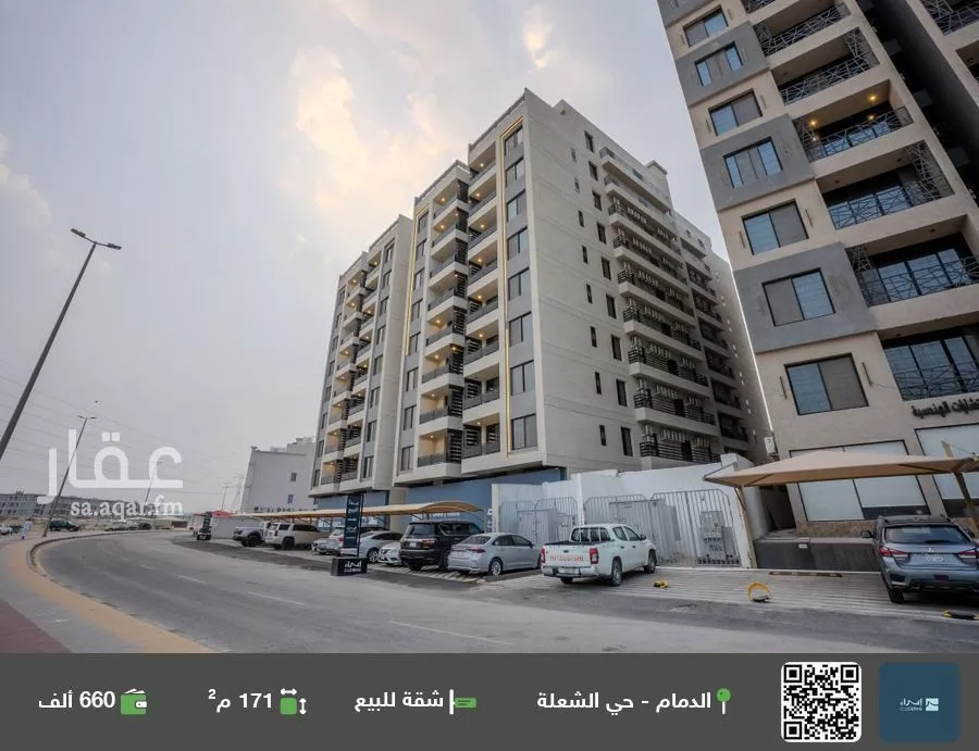 شقة للبيع في شارع اوس ابن عابد, حي الشعلة, مدينة الدمام, المنطقة الشرقية 1 صورة