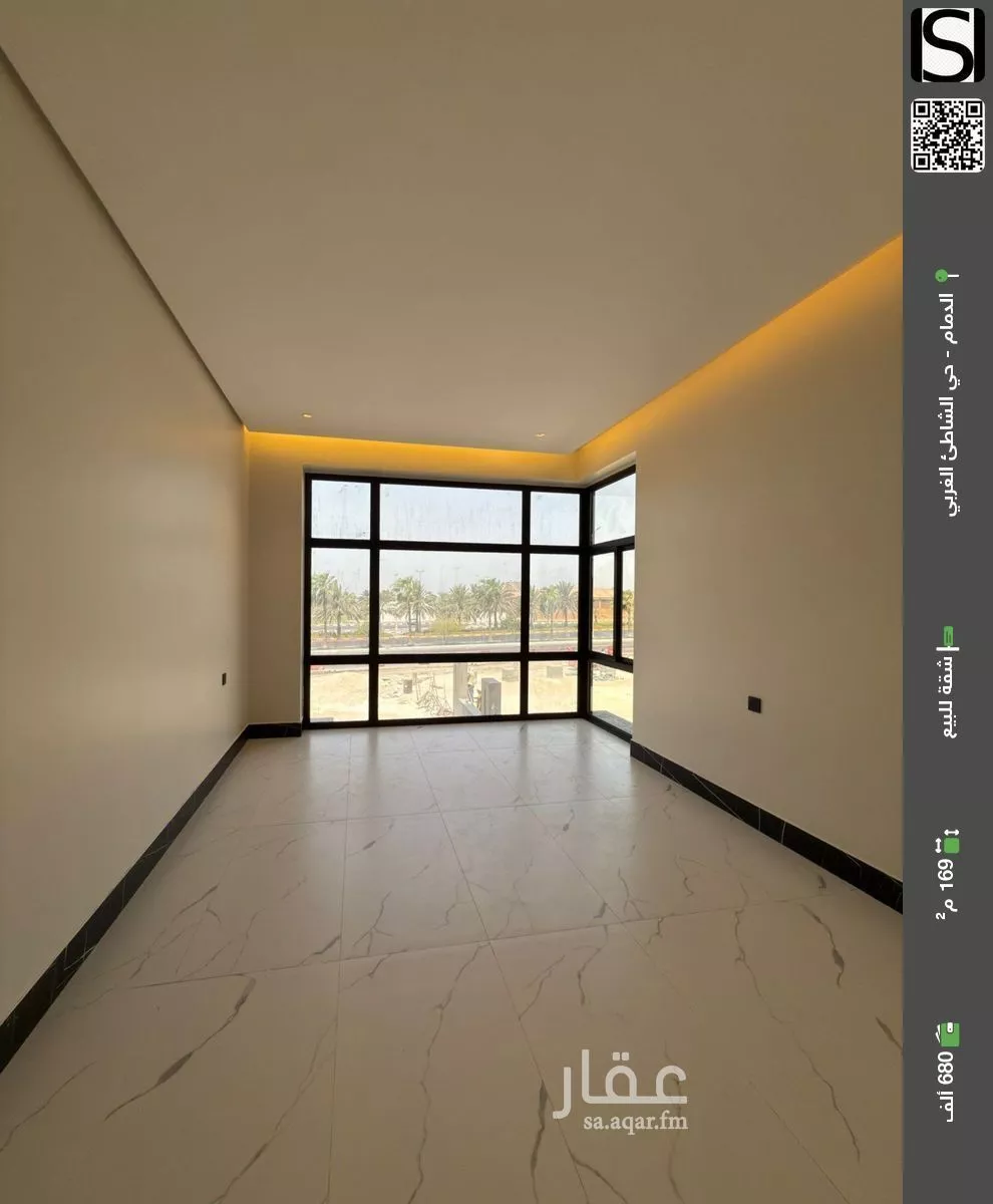 شقة للبيع في شارع الملك عبد الله بن عبدالعزيز, حي الشاطئ الغربي, مدينة الدمام, المنطقة الشرقية 1 صورة