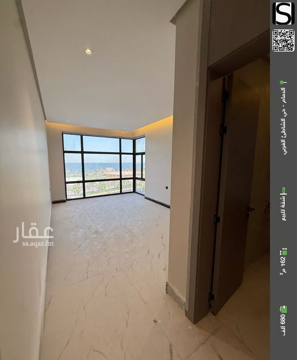 شقة للبيع في شارع الملك عبد الله بن عبدالعزيز, حي الشاطئ الغربي, مدينة الدمام, المنطقة الشرقية 1 صورة