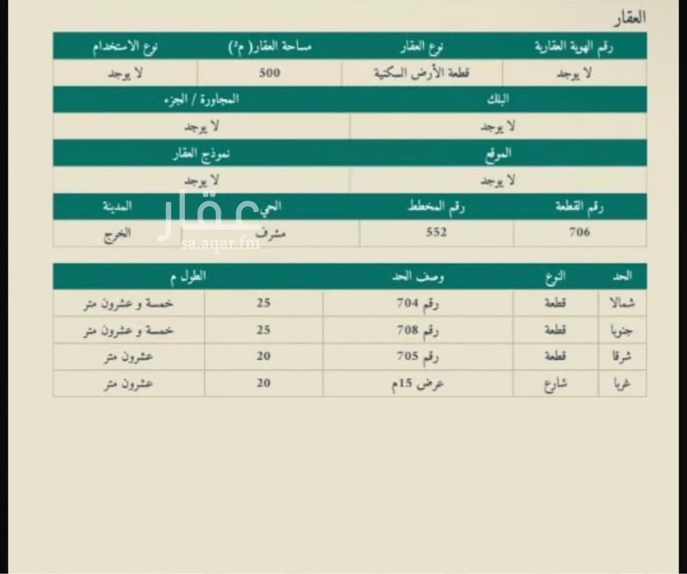 استراحة للبيع في شارع العميري, حي مشرف, مدينة الخرج, منطقة الرياض 1 صورة