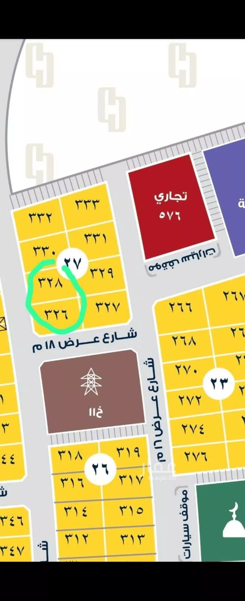 أرض للبيع في شارع الاحرار ، حي البحر ، الخبر ، الخبر 1 صورة