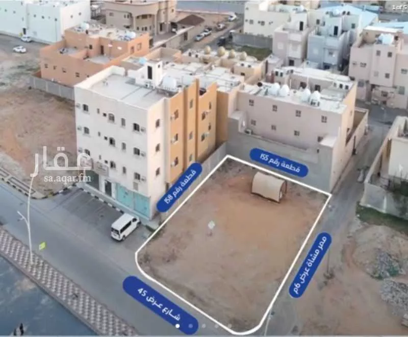 أرض للبيع في شارع عبدالله العلي النعيم, حي المنار, مدينة عنيزه, منطقة القصيم 1 صورة