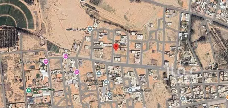 أرض للبيع في شارع محمد بن أبي ذئب, حي الوهلان, مدينة عنيزه, منطقة القصيم 1 صورة