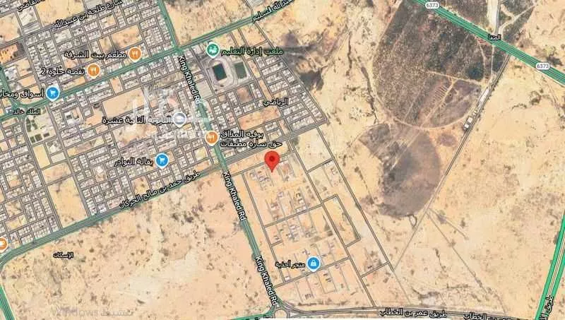 أرض للبيع في شارع سنان بن مقرن, حي الرياضي, مدينة عنيزه, منطقة القصيم 1 صورة