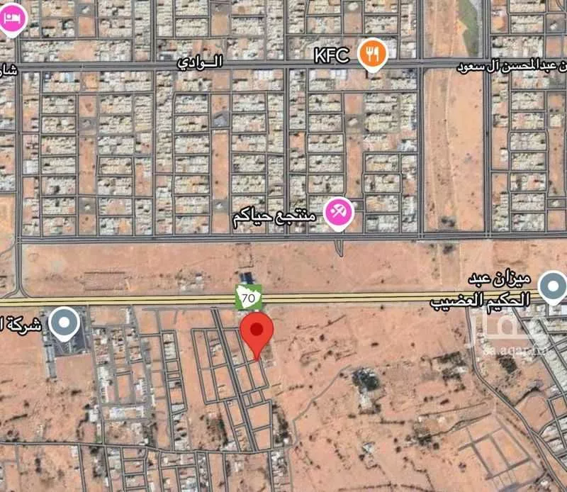 أرض للبيع في شارع محمد, حي قفار, مدينة حائل, منطقة حائل 1 صورة
