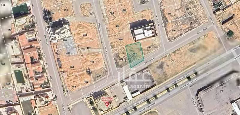 أرض للبيع في شارع المبارك بن طاهر, حي الفاخرية, مدينة عنيزة, منطقة القصيم 1 صورة