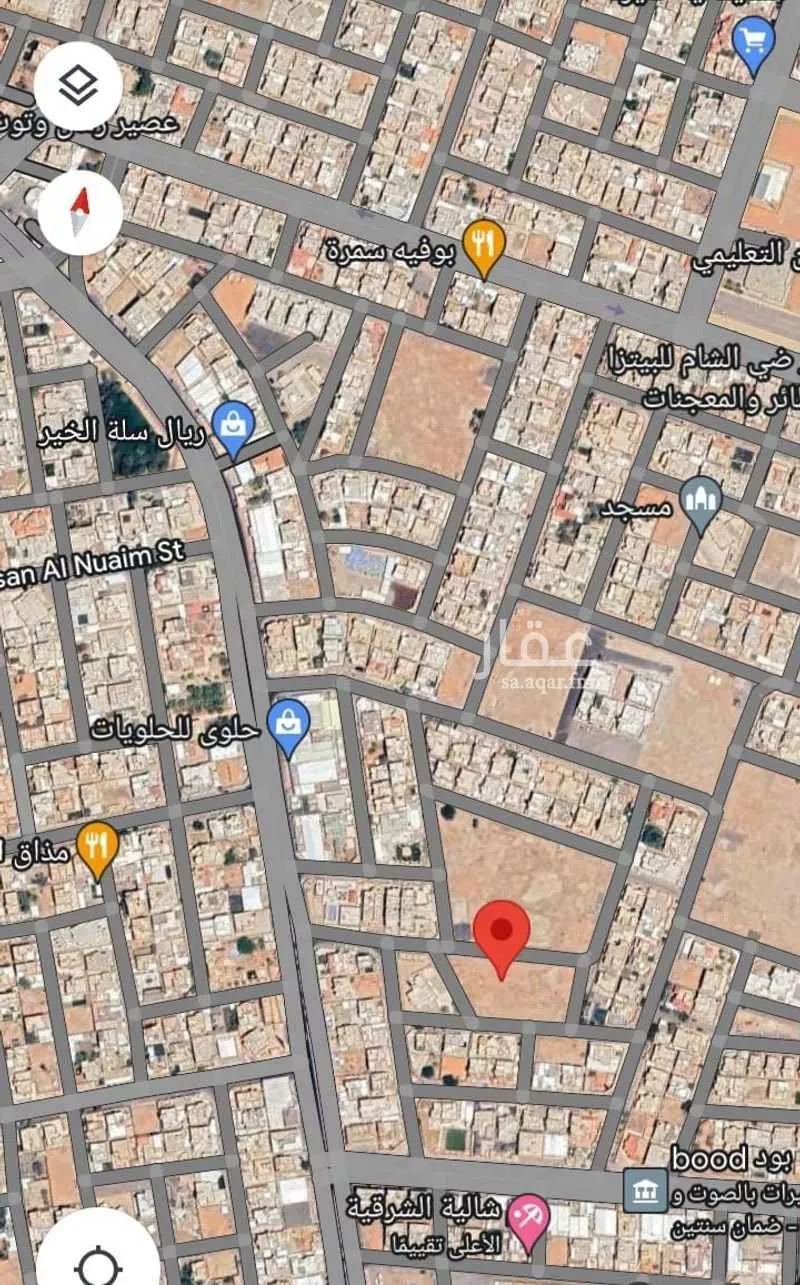 أرض للبيع في شارع عمرو بن بليل بن بلال, حي السليمانية, مدينة عنيزه, منطقة القصيم 1 صورة