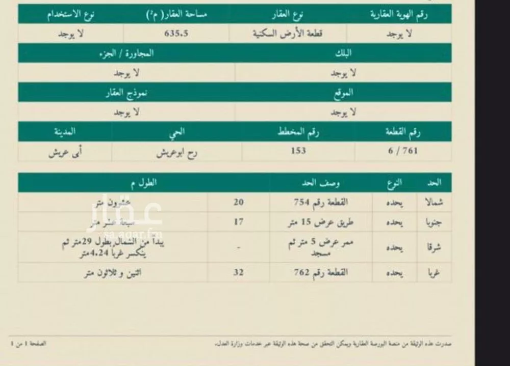 دور للبيع في مدينة أبو عريش - أبو عريش, منطقة جازان 1 صورة