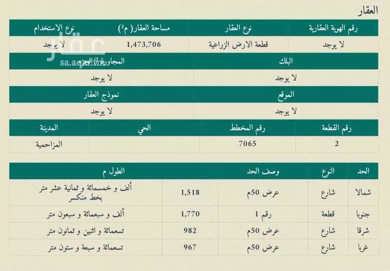 أرض للإيجار في حي البينه, مدينة البينه, منطقة الرياض 1 صورة