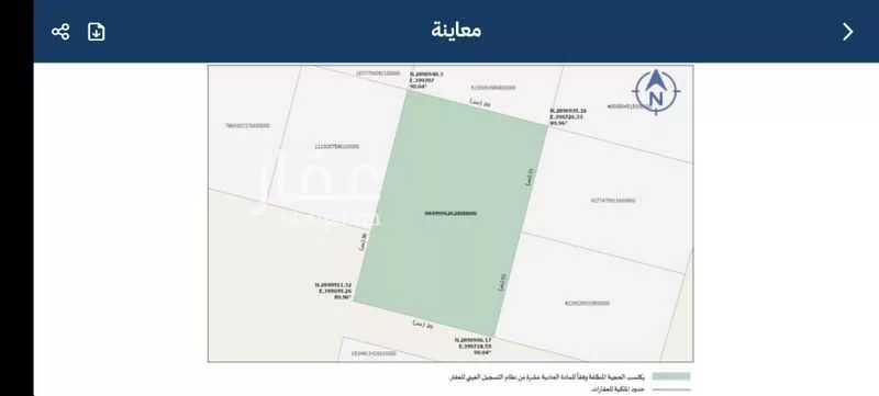 أرض للبيع في شارع الأمير سلطان, حي الخزامى, مدينة عنيزة, منطقة القصيم 1 صورة