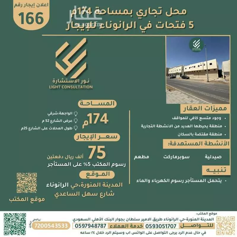 محل للإيجار في شارع سهل بن سعد الساعدي, حي الرانوناء, مدينة المدينه المنوره, منطقة المدينة المنورة 1 صورة