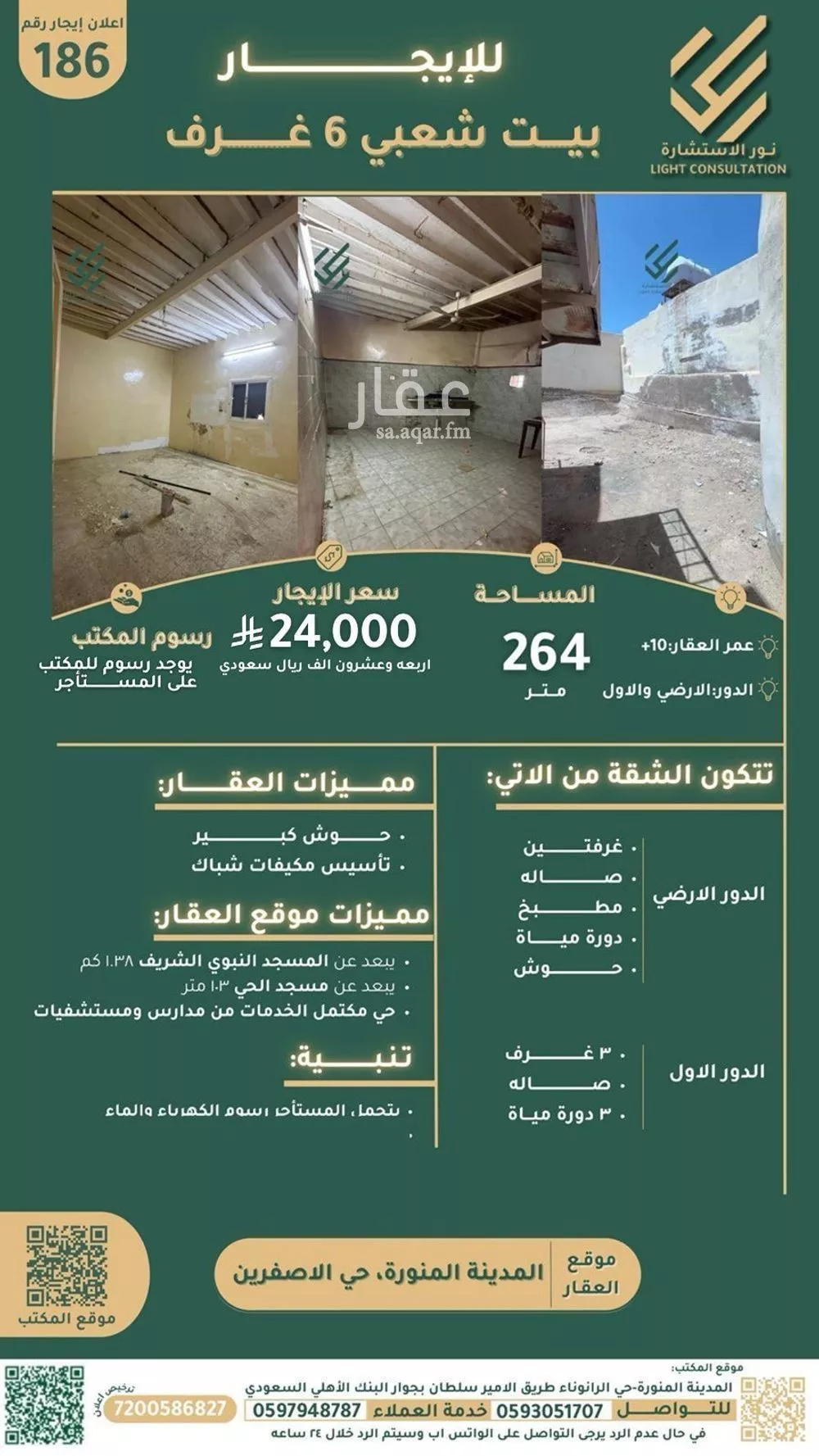 استراحة للإيجار في شارع احمد بن محمد بن الغماز, حي الأصيفرين, مدينة المدينه المنوره, منطقة المدينة المنورة 1 صورة