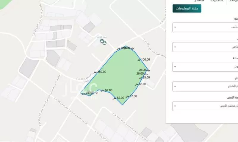 مزرعة للبيع في حي العرج الأسفل ، الطائف ، الطائف 1 صورة