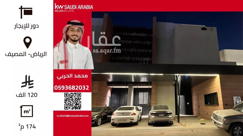 دور للإيجار في شارع أبي طلحة الأنصاري, حي المصيف, مدينة الرياض, منطقة الرياض 1 صورة