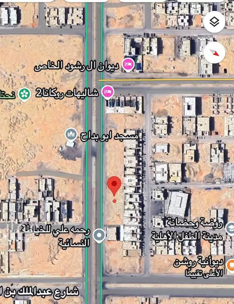 أرض للإيجار في شارع تقي الدين التميمي, حي المهدية, مدينة الرياض, منطقة الرياض 1 صورة