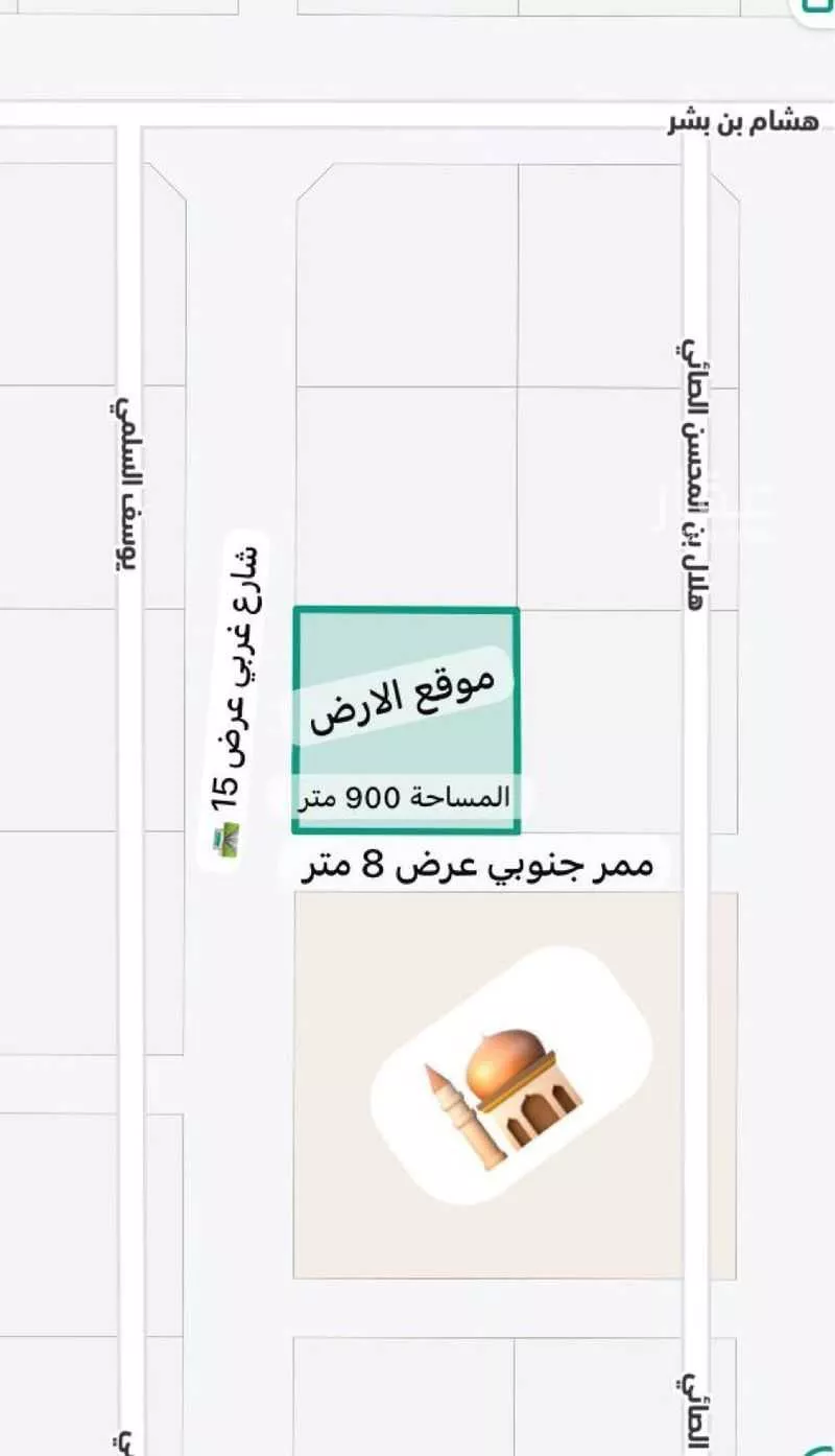 أرض للبيع في حي الأزهر, مدينة خميس مشيط, منطقة عسير 1 صورة