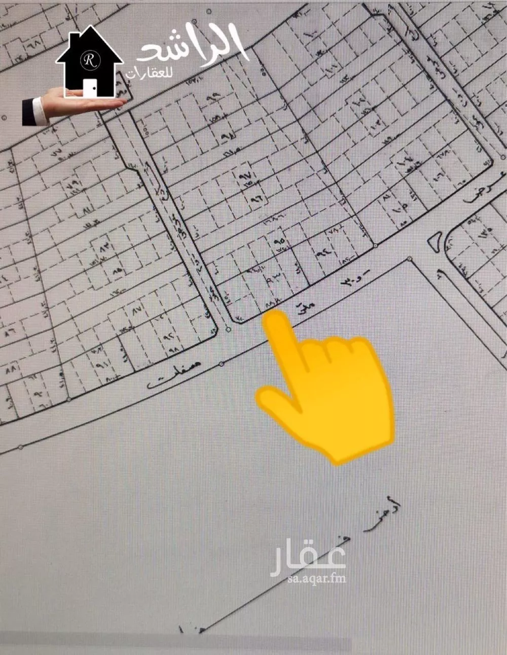 أرض للبيع في حي الجلدة, مدينة عنيزة, منطقة القصيم 1 صورة