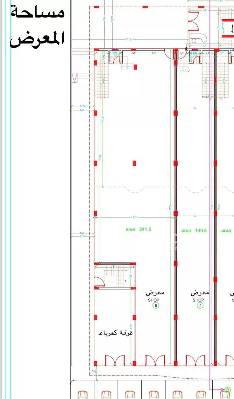 محل للإيجار في شارع خريص الفرعي, حي النهضة, مدينة الرياض, منطقة الرياض 1 صورة