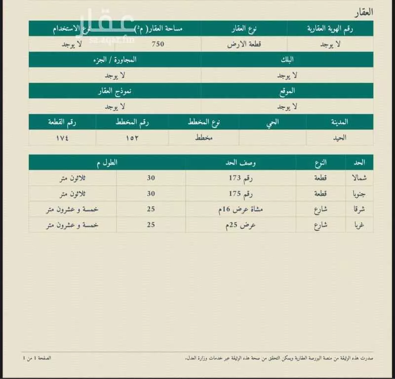 أرض للبيع في شارع الحيد, حي مشرفه نفي, مدينة مشرفه نفي, منطقة الرياض 1 صورة