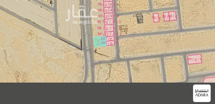 أرض للبيع في حي القدس, مدينة الاحساء, المنطقة الشرقية 1 صورة