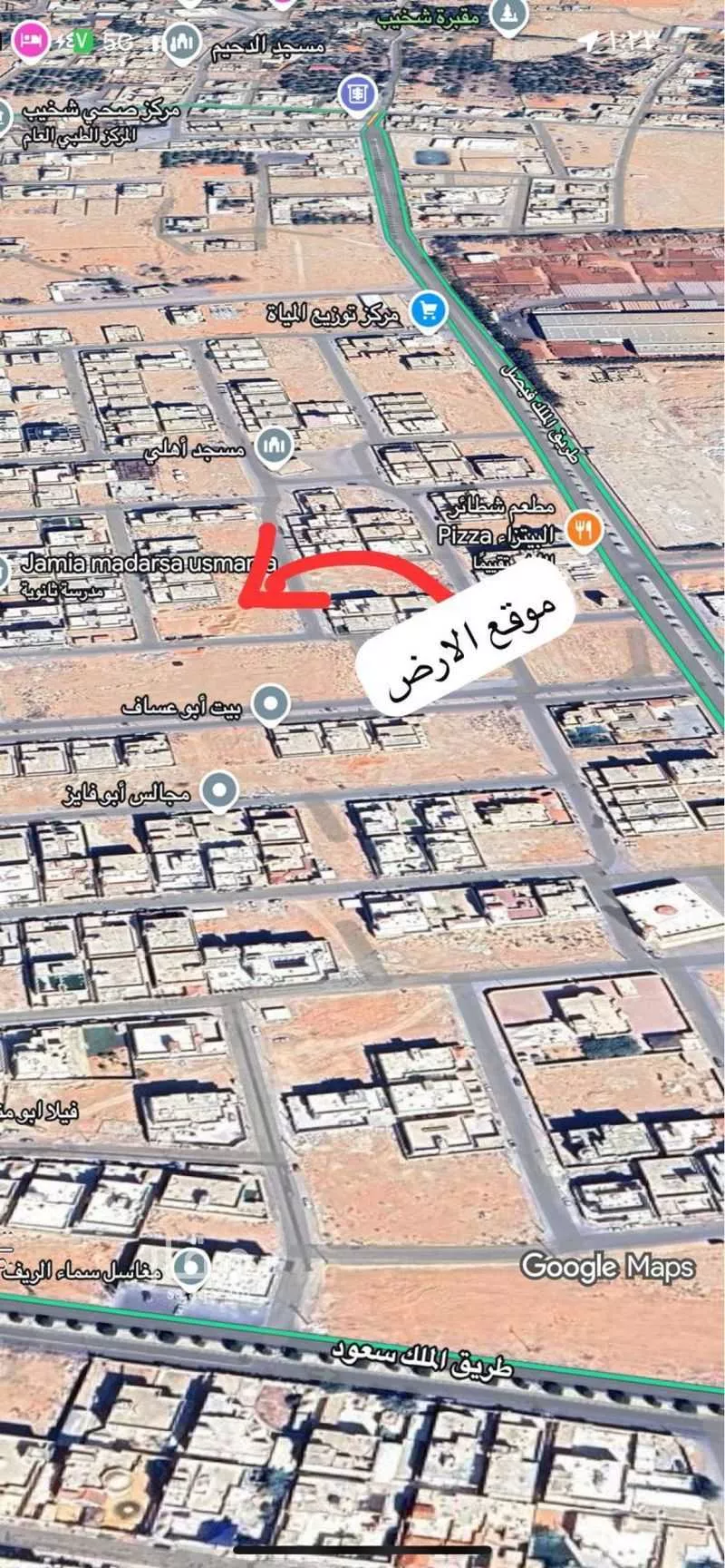 أرض للبيع في شارع حاطب ابن عمرو ابن عبد شمس القرشي, حي الورود, مدينة المزاحمية, منطقة الرياض 1 صورة