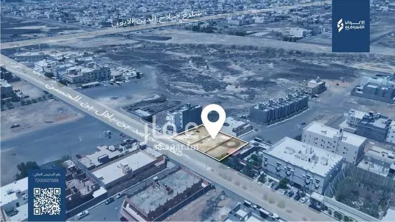 أرض للبيع في شارع الحارث ابن بدل السعدي, حي السد, مدينة المدينه المنوره, منطقة المدينة المنورة 1 صورة