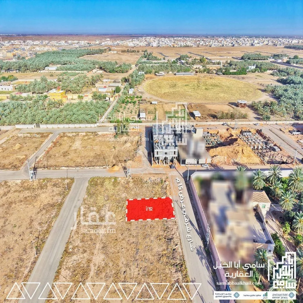 أرض للبيع في شارع عمير ابن سعيد, حي الرياض, مدينة البكيريه, منطقة القصيم 1 صورة