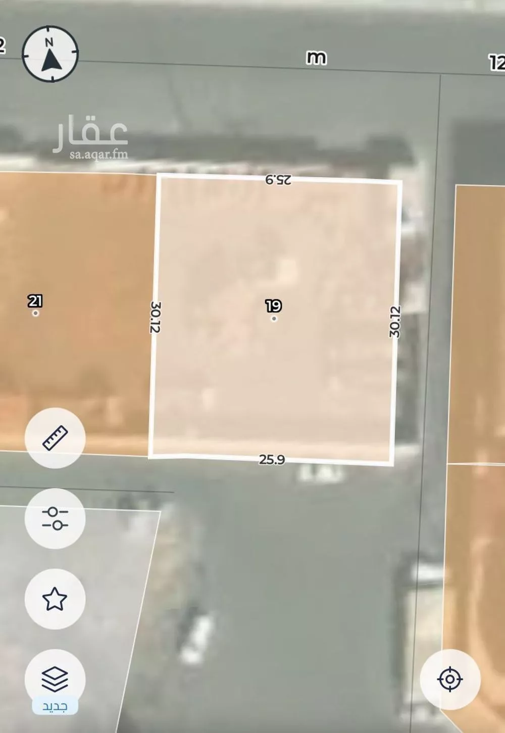 أرض للبيع في شارع يحيى بن ابي الخطيب, حي الدفاع, مدينة المدينه المنوره, منطقة المدينة المنورة 1 صورة