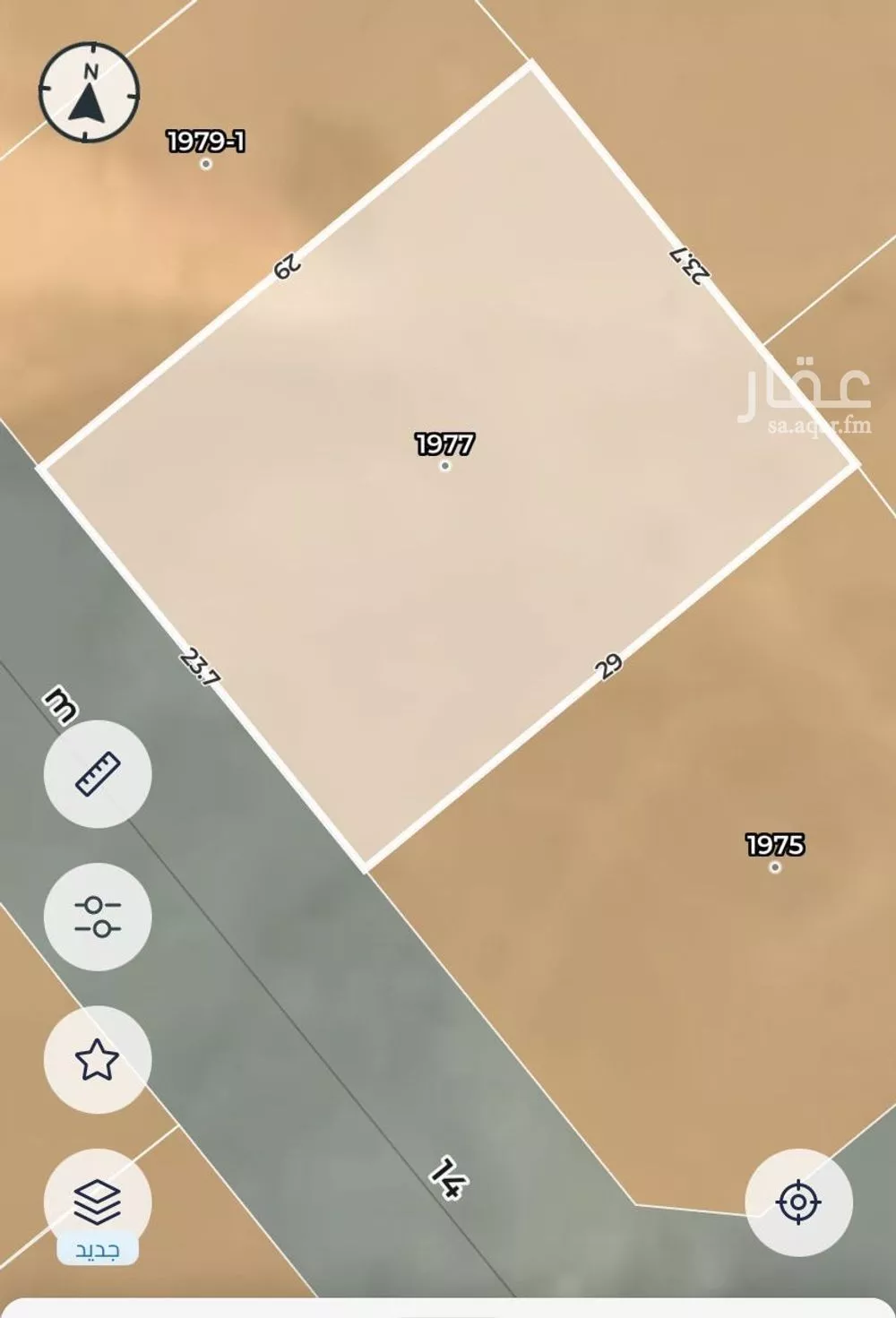 أرض للبيع في حي الخضراء, مدينة المدينه المنوره, منطقة المدينة المنورة 1 صورة
