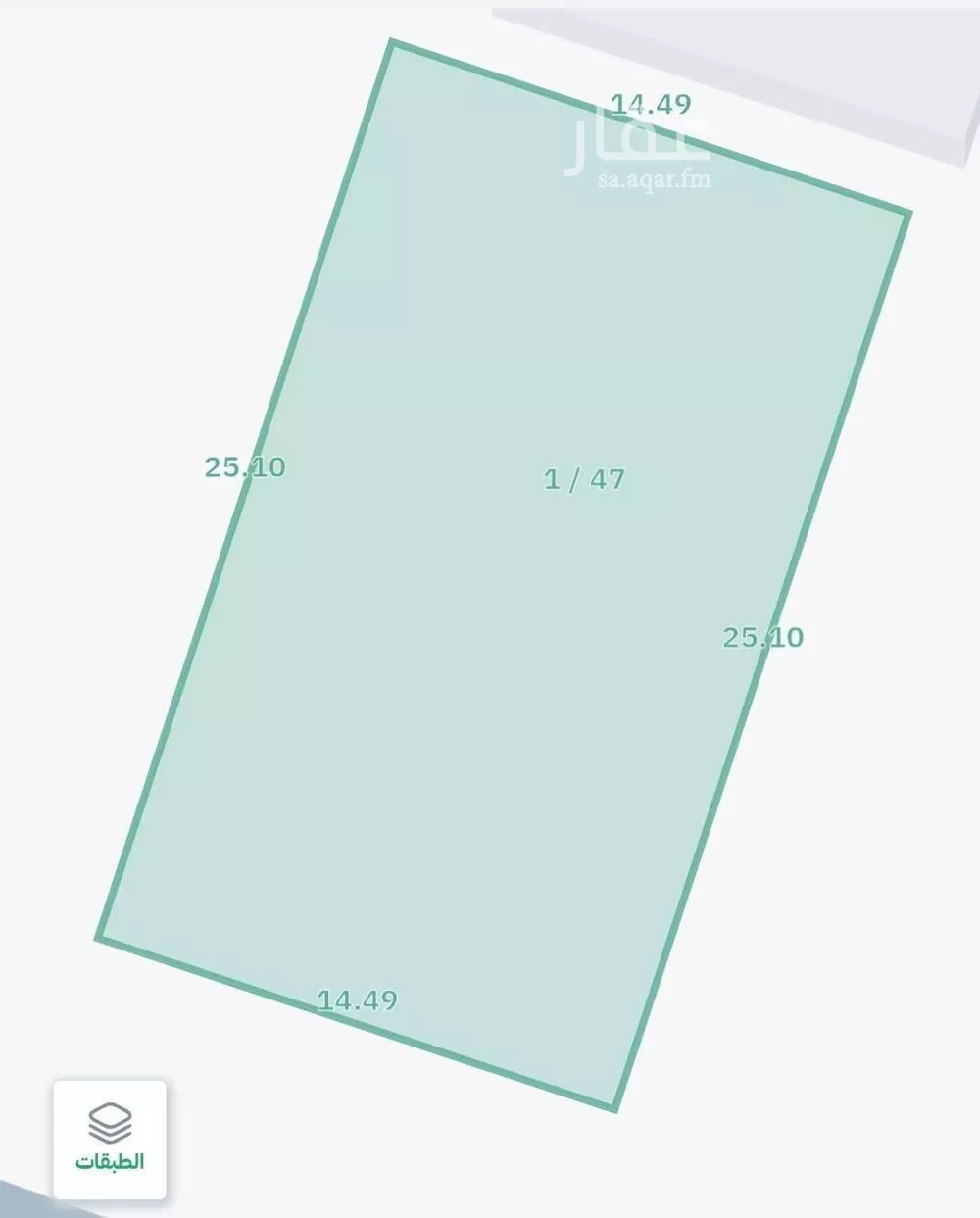 أرض للبيع في شارع بليل ابن بلال, حي العزيزية, مدينة المدينة المنورة, منطقة المدينة المنورة 1 صورة