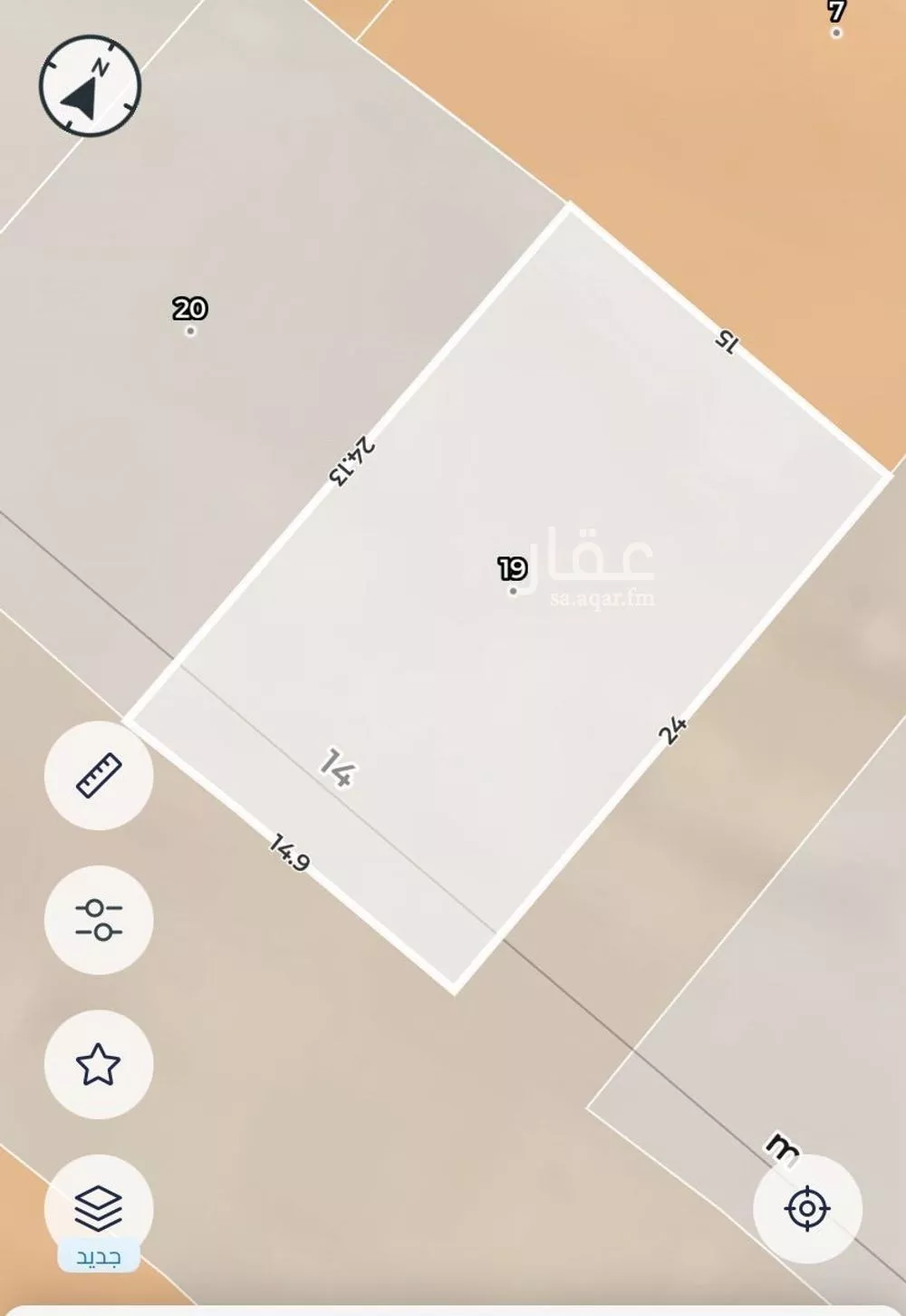 أرض للبيع في حي الحساء, مدينة المدينه المنوره, منطقة المدينة المنورة 1 صورة