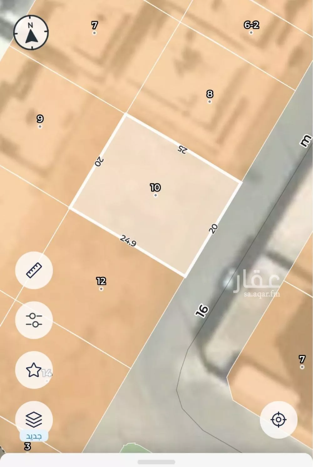 أرض للبيع في شارع زيد بن جيرة, حي وادي مذينب, مدينة المدينه المنوره, منطقة المدينة المنورة 1 صورة