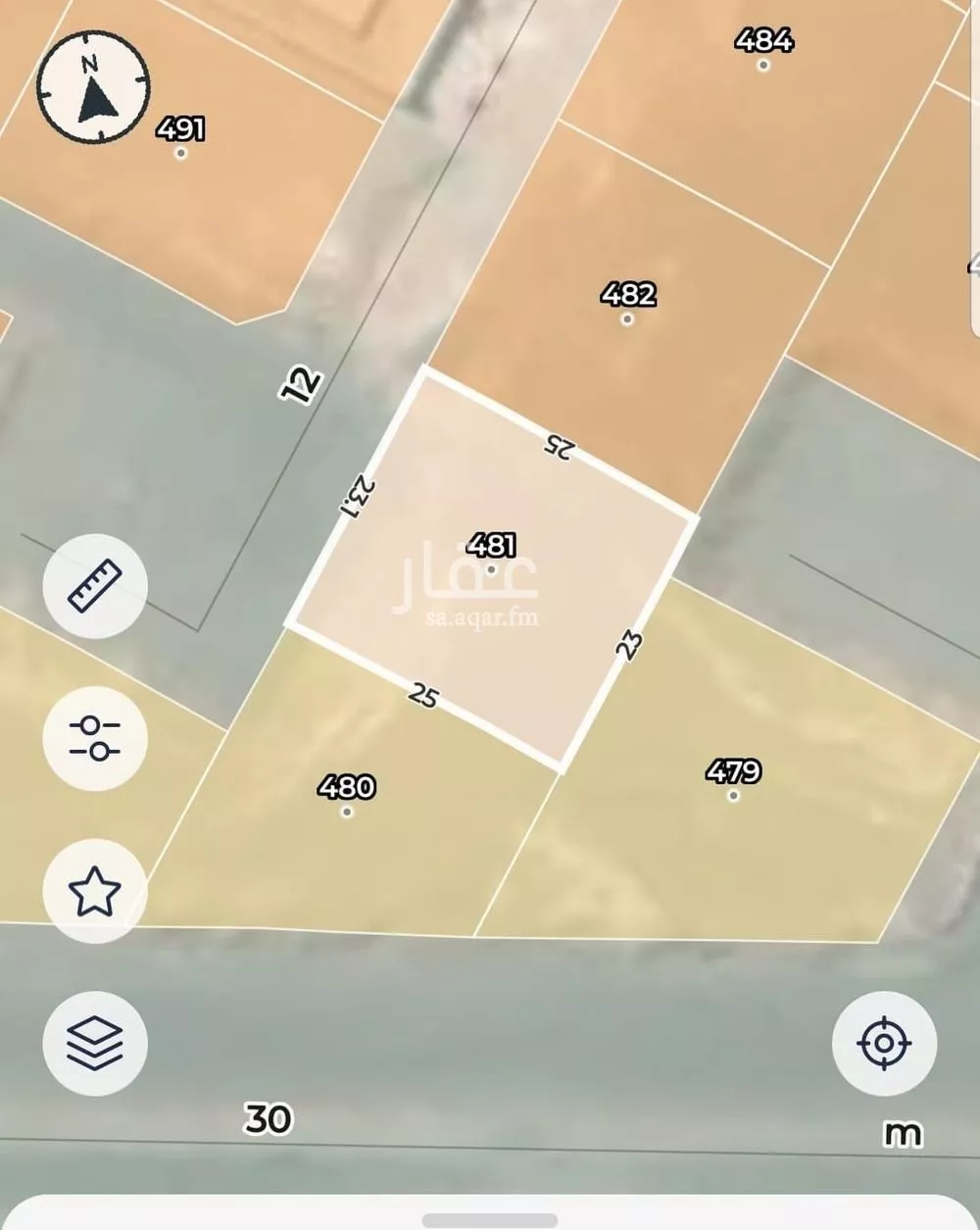 أرض للبيع في شارع حصيين الجعضي, حي الشافية, مدينة المدينه المنوره, منطقة المدينة المنورة 1 صورة