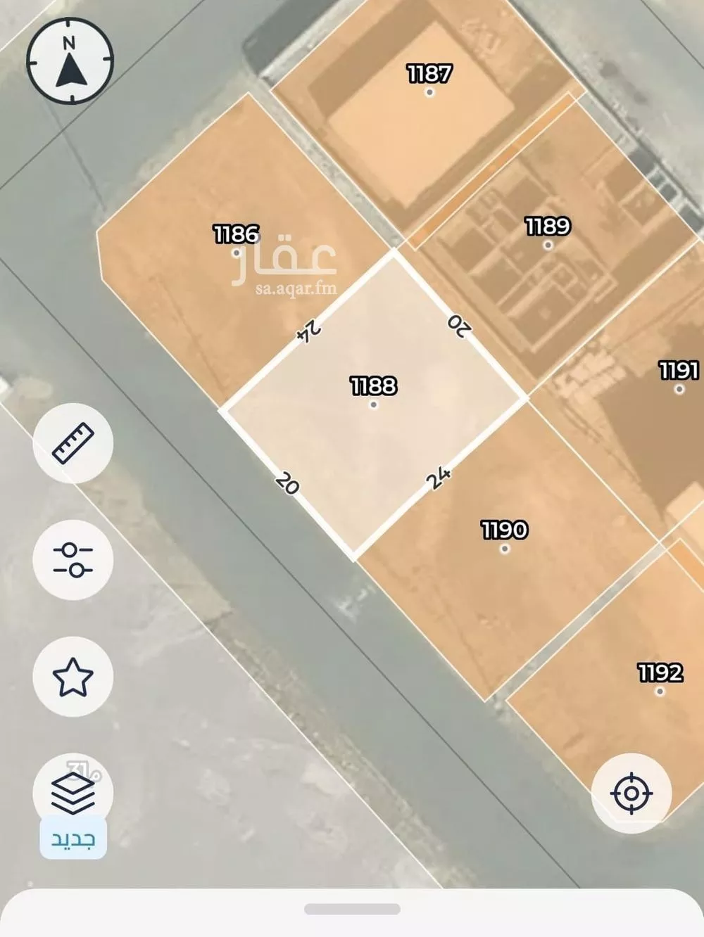 أرض للبيع في شارع العباس الرعلي, حي البلقاء, مدينة المدينة المنورة, منطقة المدينة المنورة 1 صورة