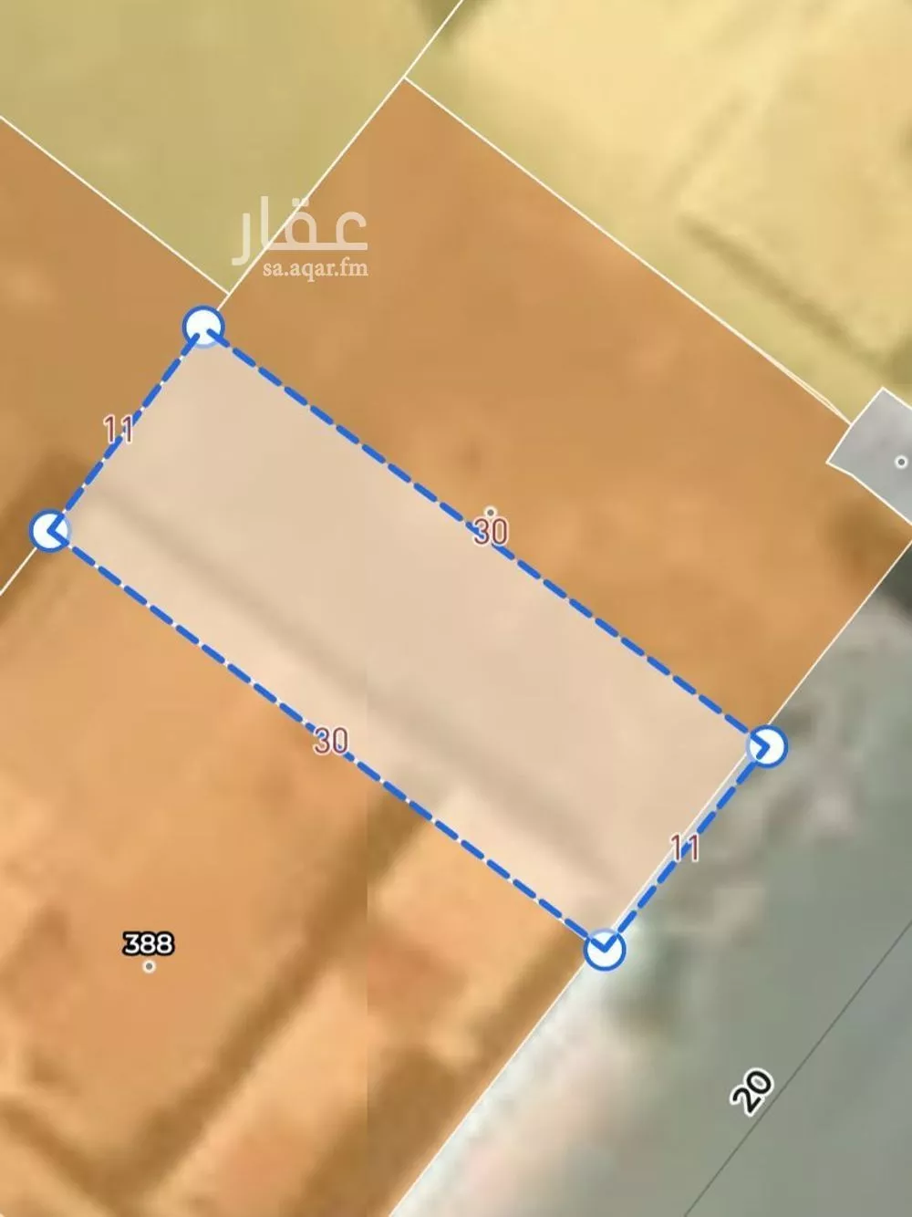 أرض للبيع في شارع بشر بن معاويه, حي الشافية, مدينة المدينه المنوره, منطقة المدينة المنورة 1 صورة