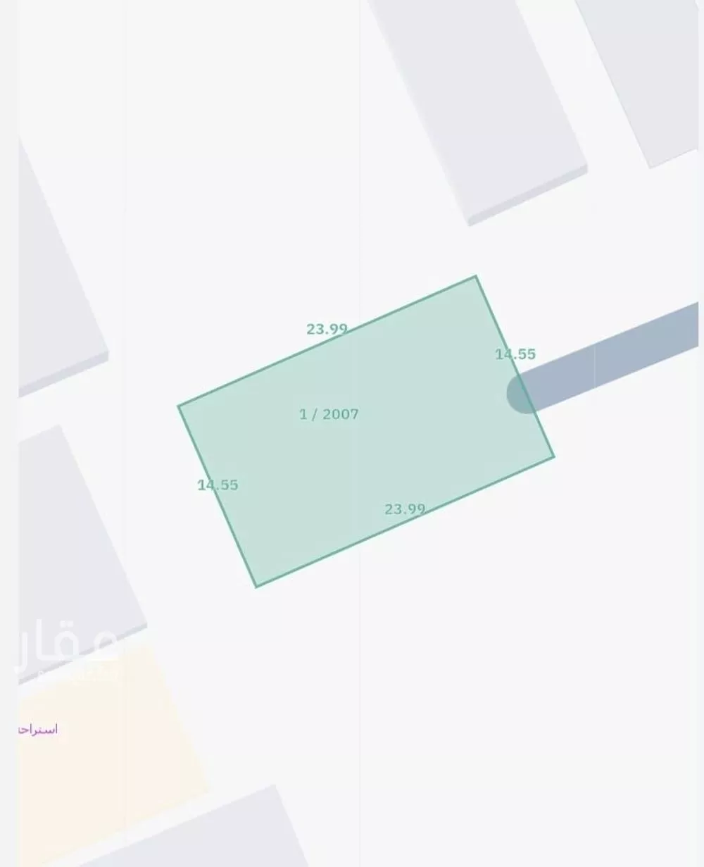 أرض للبيع في شارع عبدالله البهي, حي الملك فهد, مدينة المدينة المنورة, منطقة المدينة المنورة 1 صورة