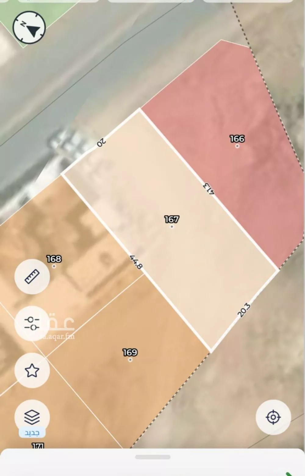 أرض للبيع في شارع بليل ابن بلال, حي العزيزية, مدينة المدينة المنورة, منطقة المدينة المنورة 1 صورة