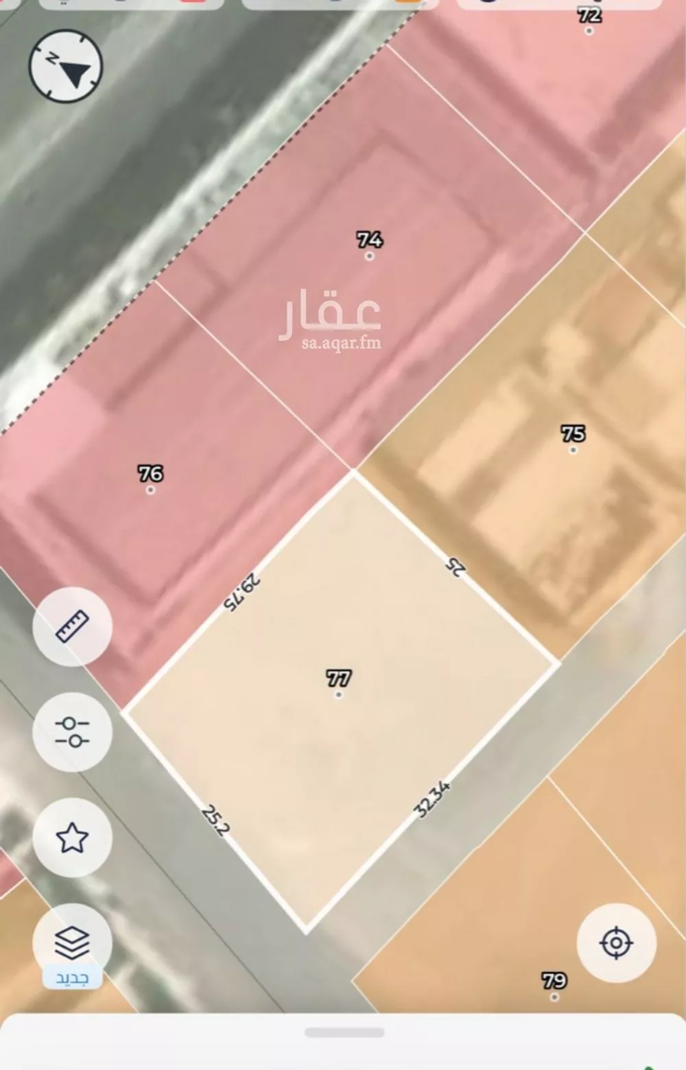 أرض للبيع في شارع ابو حفص النيسابوري, حي العزيزية, مدينة المدينة المنورة, منطقة المدينة المنورة 1 صورة